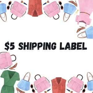 $5 SHIPPING LABEL